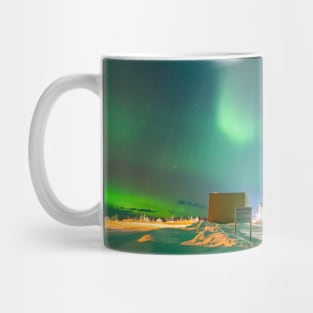 Arctic Circle Auroras in Alaska Mug